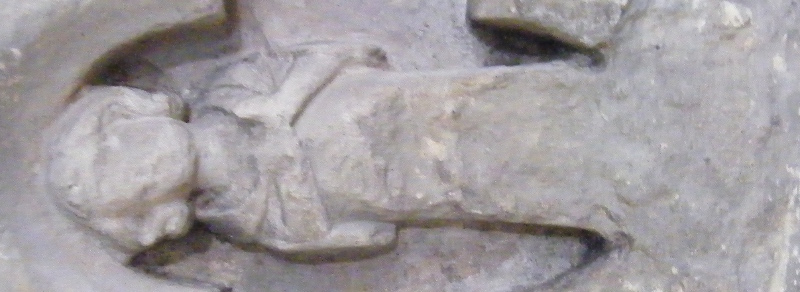 Halstead - St Andrew with Holy Trinity John Bourchier and Helen de Colchester 1329 weeper